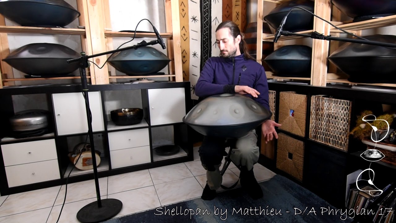 Handpan D/A Phrygian 17 - Shellopan by Matthieu