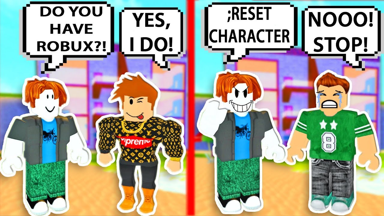 He Lied About Having Robux Roblox Exposing Fakes 2 Roblox Social Experiment Roblox Funny Moments Youtube
