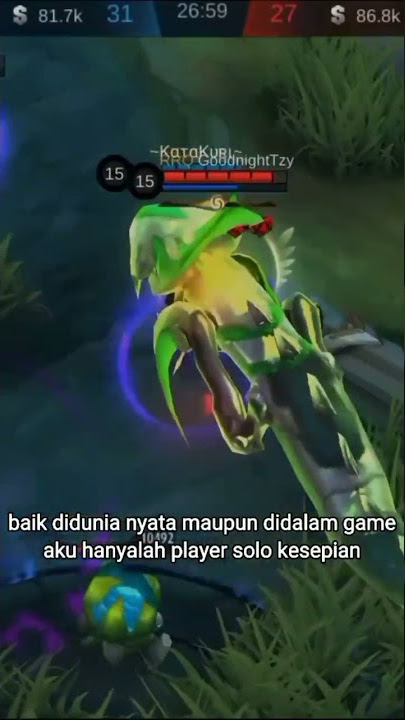 story wa || baik di dunia nyata maupun di game aku hanyalah player solo kesepian.