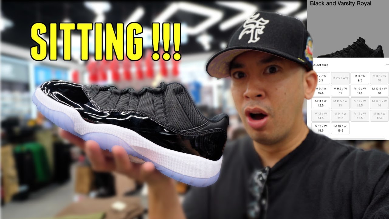 I AM SHOCKED! THE JORDAN 11 LOW “SPACE JAM” IS SOLD OUT EVERYWHERE! DID YOU GET YOURS?