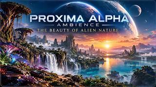 Proxima Alpha Ambience | The Beauty of Alien Nature 🌌 | 4K Cinematic Experience