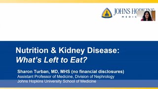 Nutrition and Kidney Disease