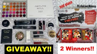 HUGE MAKEUP GIVEAWAY | INTERNATIONAL - 2 WINNERS!! (CLOSED)