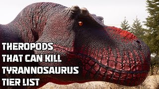 Theropods Chance at Beating a T. rex Tierlist