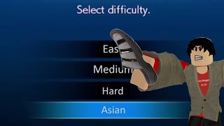 Celebrity When “Asian” Is A Difficulty Mode But In Roblox Wealth