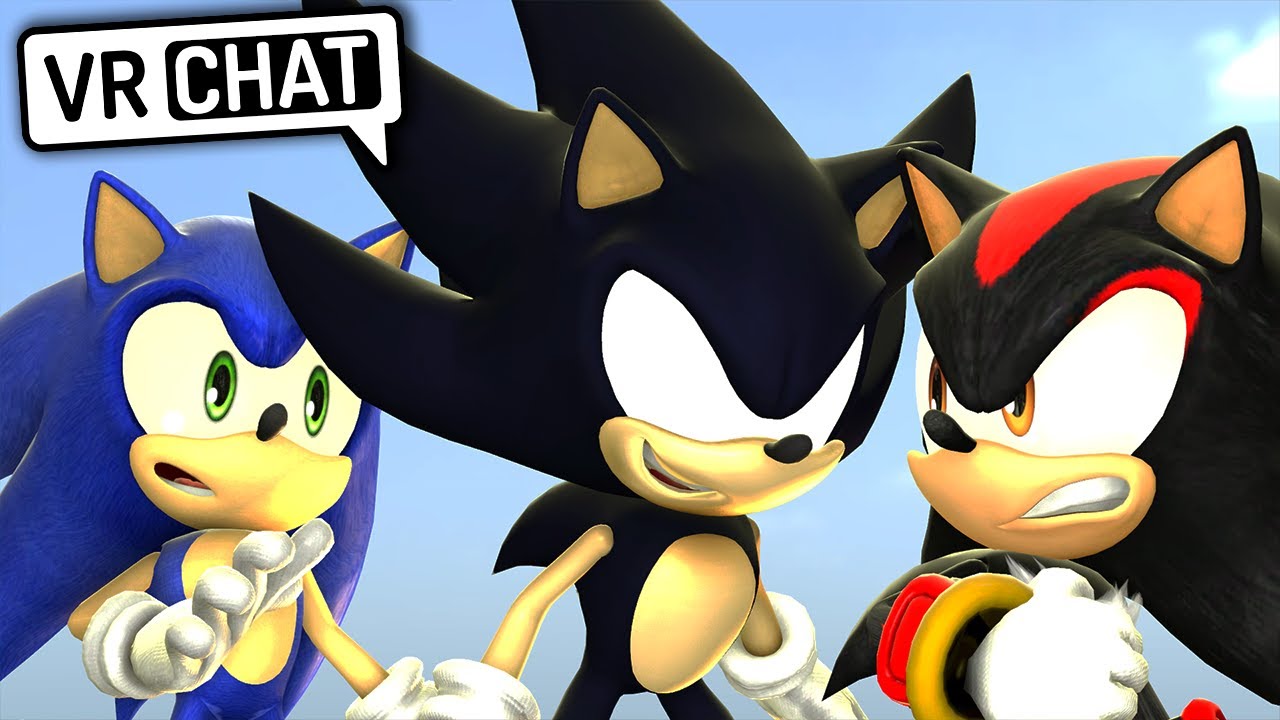Чат sonic. Соник ВР. Sonic VR. Соник для VR chat. Sonic meets Shadow.