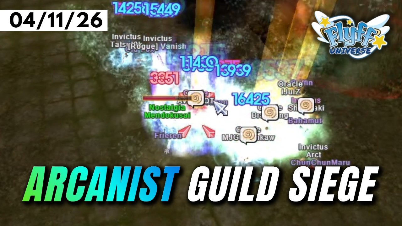 Flyff Guild Siege Mini Map Flyff Universe Arcanist Guild Siege PVP 04/11/2026 | Lawolf Server ...