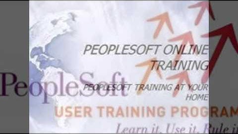 Peoplesoft Training