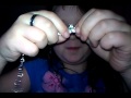 Pepper showing her teddy bear necklace