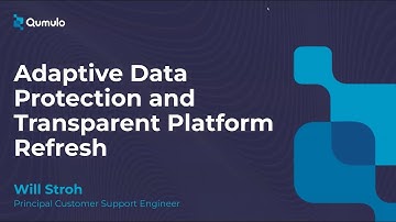 Qumulo Customer Webinar: Adaptive Data Protection and Transparent Platform Refresh (6.27.24)