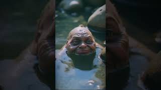 It Looks Human... Until It Opens Its Mouth