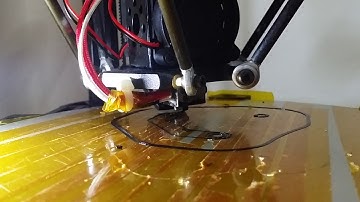 Anycubic Kossel printing after G33 calibration