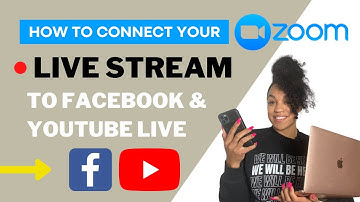 How to Live Stream From Zoom and Facebook or Youtube at the same time