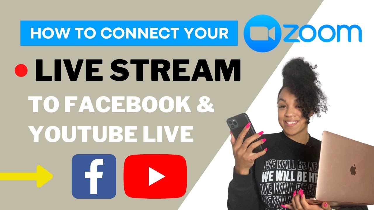 How to Live Stream From Zoom and Facebook or Youtube at the same time