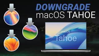 How-to Downgrade macOS Tahoe to Older macOS (Sequoia, Sonoma, etc.) - Apple Silicon Mac
