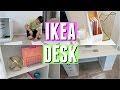 IKEA DESK REVIEW, ASSEMBLY, AND DECOR! IKEA DESK REVIEW, ASSEMBLY, AND DECOR!