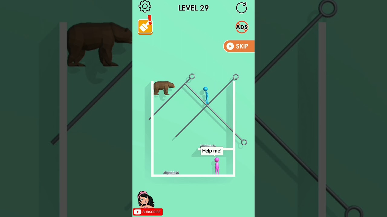 Love Pins Game Level 29 walkthrough Puzzle Games YouTube