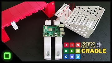 Tinkercad For DIY Server PC Raspberry Pi Cluster 3D Case - Part 2