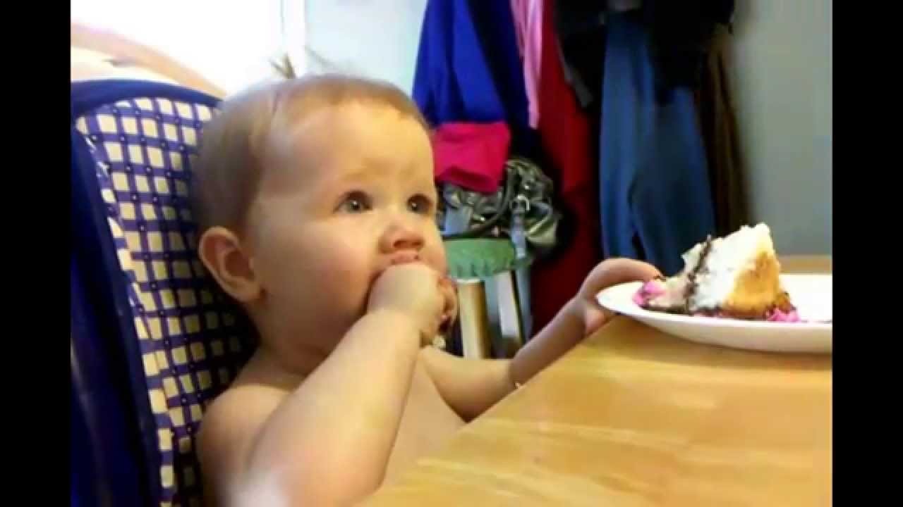 Cute Babies Eating Cake YouTube