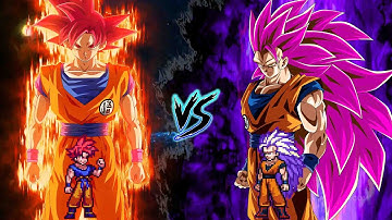🎭GOKU SSG V7 VS GOKU SSJ3 ULTRA EGO IN JUMP FORCE MUGEN