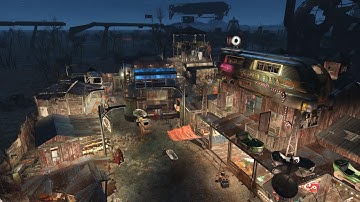 Fallout 4 "County Crossroads" County Crossing Settlement Tour (No Mods, Creation Club Items Used)