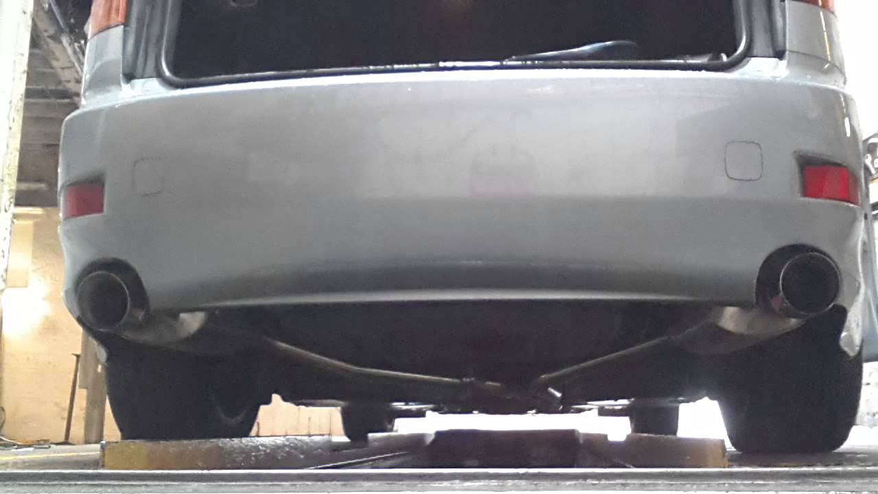 Lexus is250 M2 performance rear exhausts YouTube
