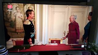 Dronning Margrethe abdicerer.