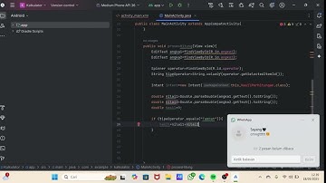 Membuat Aplikasi Kalkulator Sederhana di Android Studio