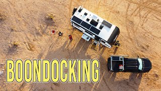 Boondocking Near Lake Pleasant, AZ pt 2 | Full Time RVing - S-07 Ep-05 by Larison Lifestyle 266 views 10 months ago 8 minutes, 16 seconds
