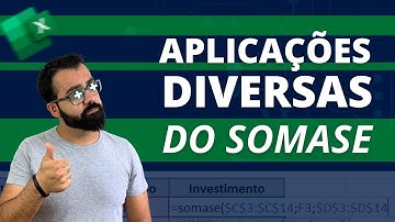 Aplicações Diversas com SOMASE no Excel | Entre Datas, Coringa, Vazio, etc.
