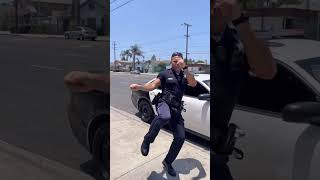 Of course I had to #prank #dance #cops