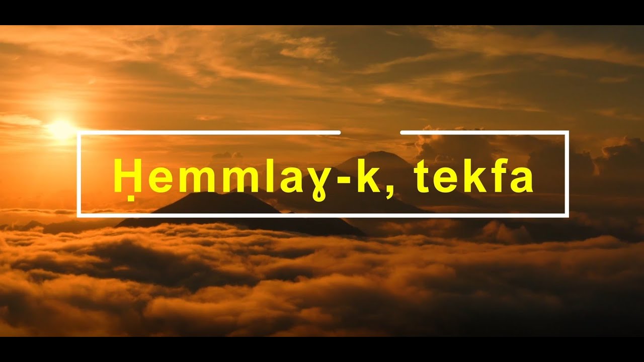 Monia MALEK : Ḥemmlaɣ-k, tekfa