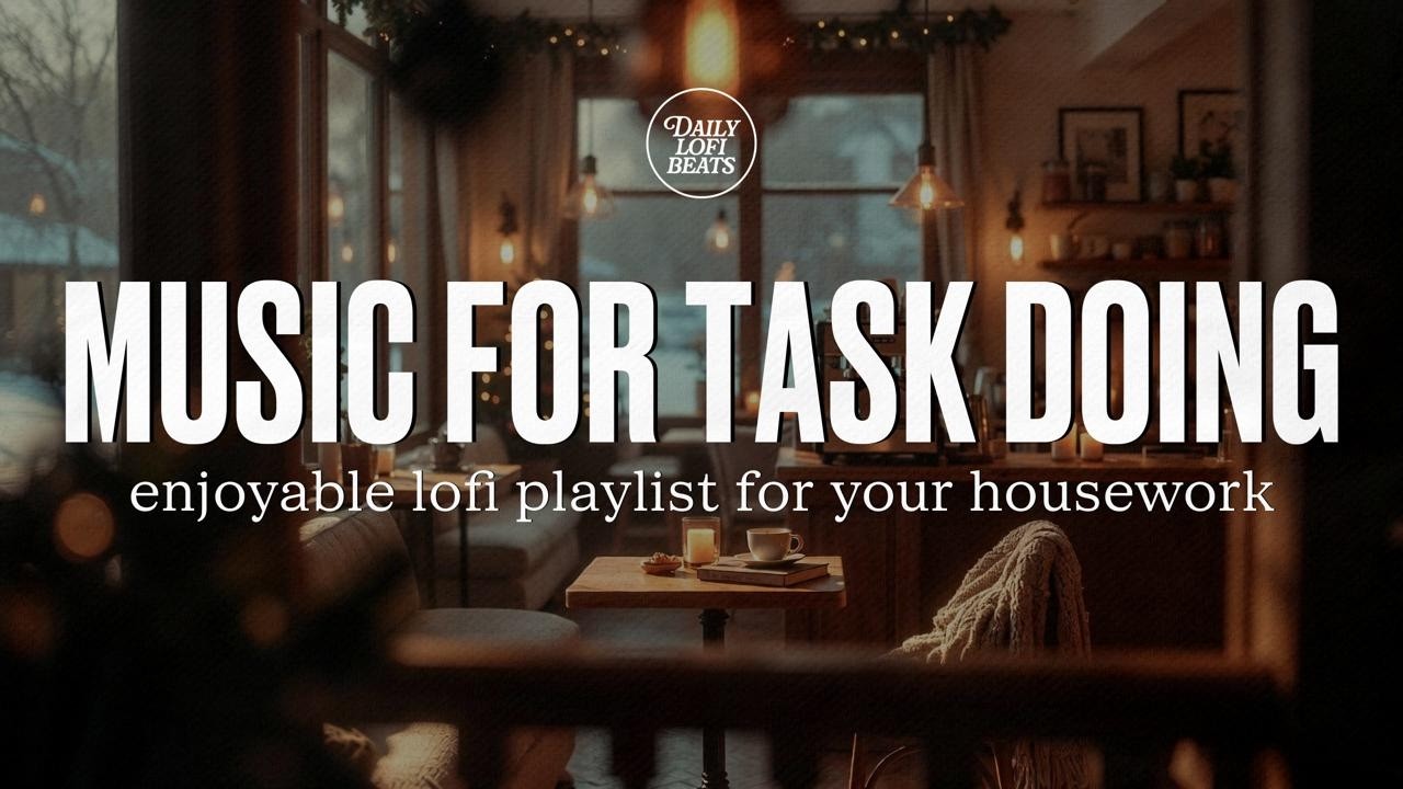 Music For Task Doing | Enjoyable lofi playlist for your housework | Daily Lofi Beats