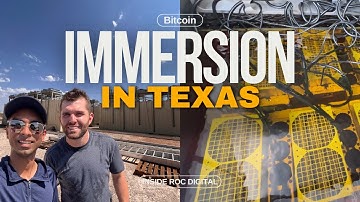 Exclusive Tour of a Bitcoin Mining Immersion Farm in West Texas!