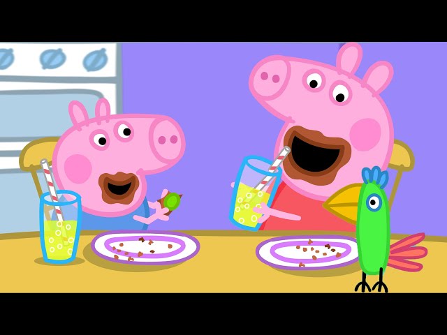 The Yummy Chocolate Cake 😋 🐽 Peppa Pig and Friends Full Episodes class=