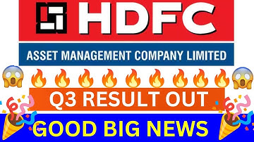 HDFC AMC share latest news 🔥🔥🔥 | HDFC AMC Q3 Results 2025 🔥🔥🔥 | HDFC AMC share 🔥🔥🔥