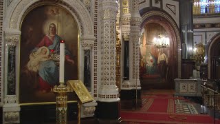 Божественная литургия 2 мая 2024 года, Храм Христа Спасителя, г. Москва