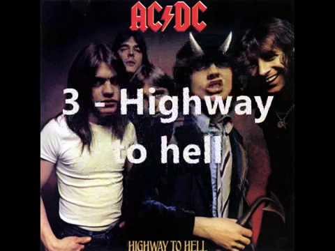 Las 5 mejores canciones de AC/DC - YouTube