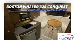 Boston Whaler 325 Conquest (2020) Features Video  By BoatTEST.com