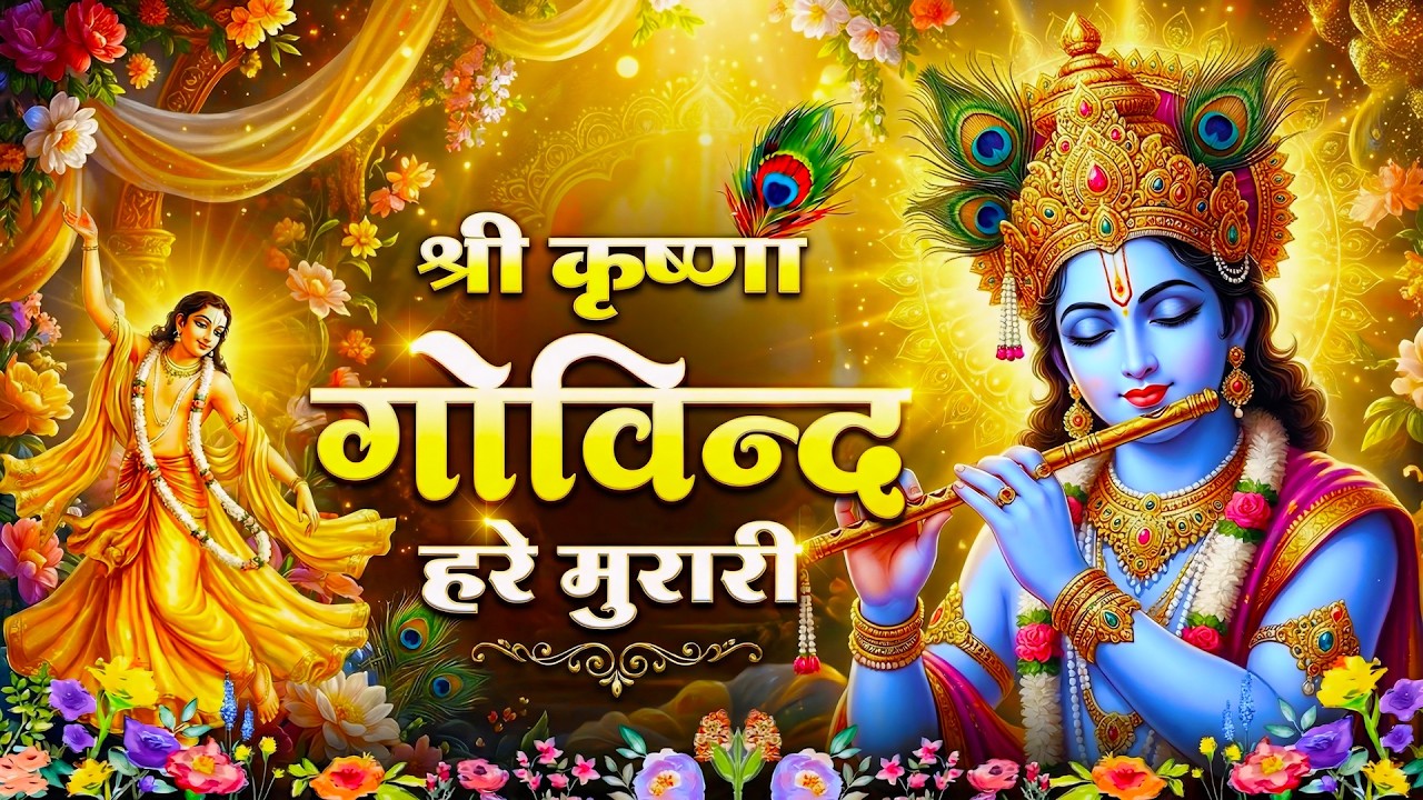 श्री कृष्णा गोविन्द हरे मुरारी - भजन | Shri Krishna Govind Hare Murari | Krishan Bhajan 2026