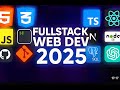 Full Stack Web Development Roadmap 2025 | What to Learn Step by Step #fullstackdeveloper #roadmap
