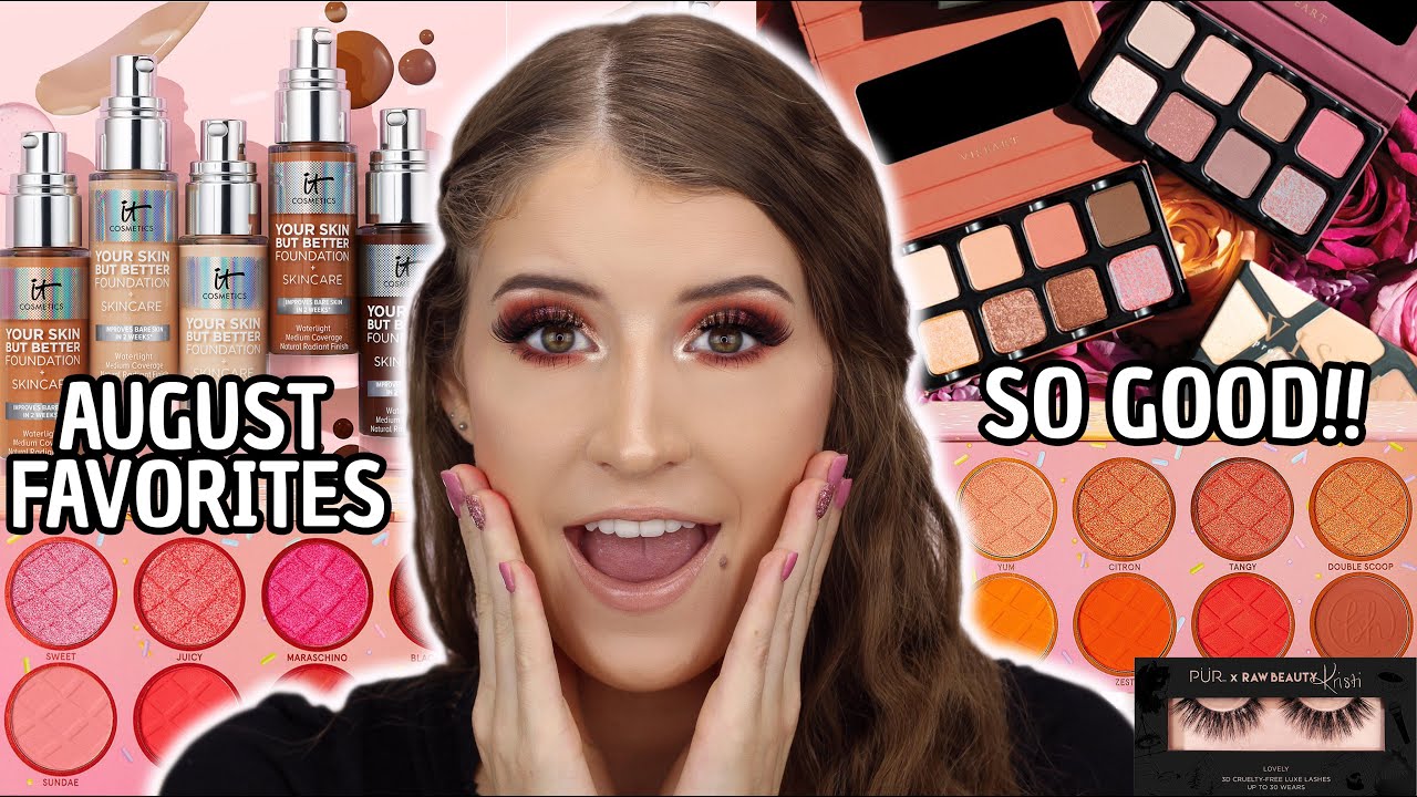 AUGUST 2020 BEAUTY FAVORITES 😍 MAKEUP, SKINCARE & MORE! - YouTube