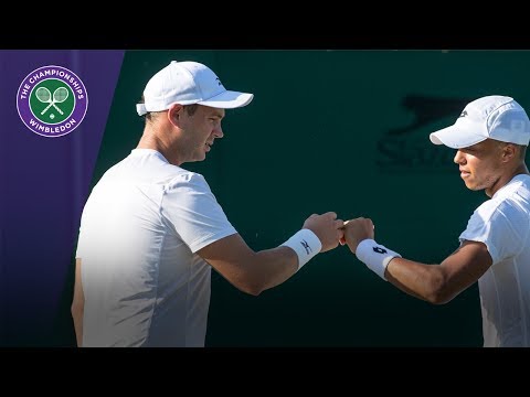 Wimbledon 2017 - Marcus Willis and Jay Clarke win first round doubles