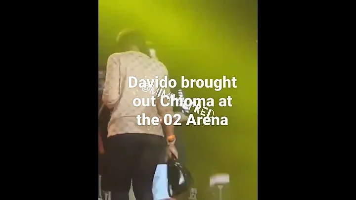 Davido brought up Chioma at the 02 Arena London