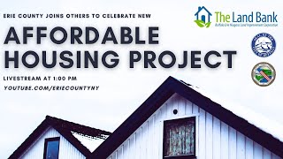 Erie County Joins Partners to Celebrate New Affordable Housing Project