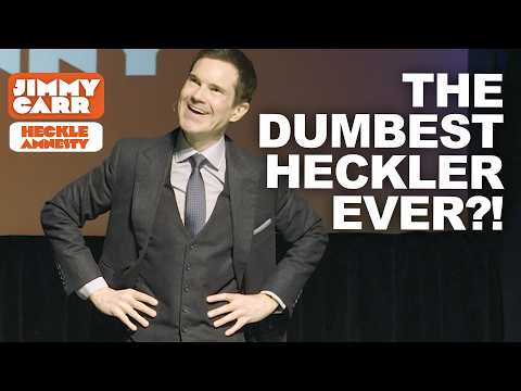 This Might Be The DUMBEST Heckler Ever! | Jimmy Carr Crowd Work
