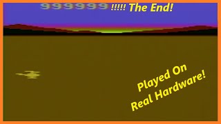 Reaching The End Kill Screen Of Chopper Command Atari 2600 Longplay Gameplay Only