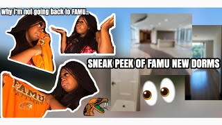 AM I GOING BACK TO FAMU??? + SNEAK PEAK OF FAMU NEW DORMS | FAMU TOWERS