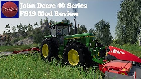 John Deere 40 Series - Farming Simulator 19 Mod Review