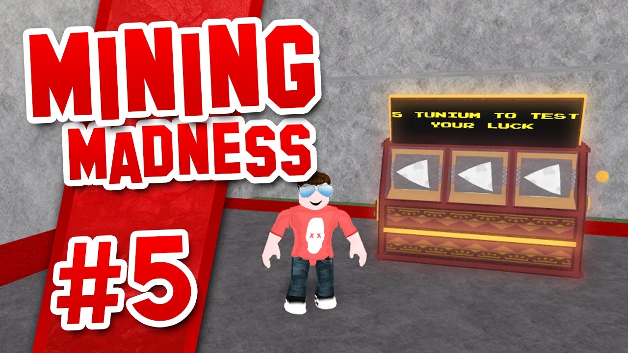 Mining Madness 5 SLOT MACHINE (Roblox Mining Madness) YouTube